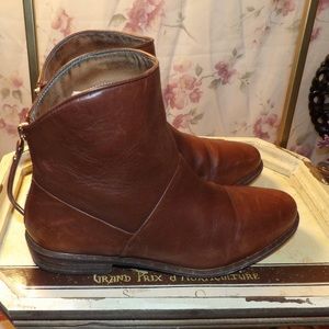 UGG | Leather Booties size 9